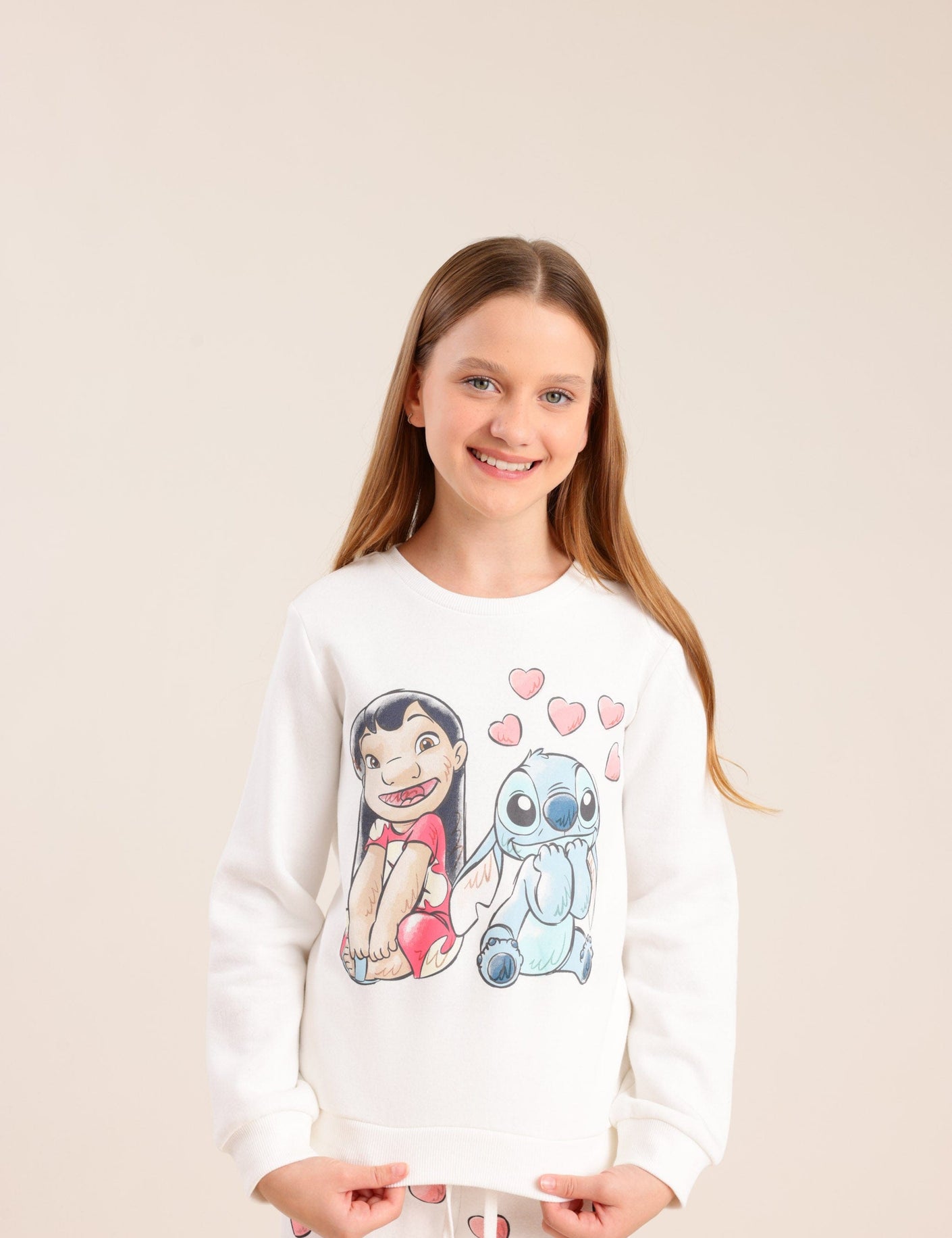 FOX בנות אחר פיג'מה ממותגת סטי'ץ פיג'מה ממותגת סטי'ץ