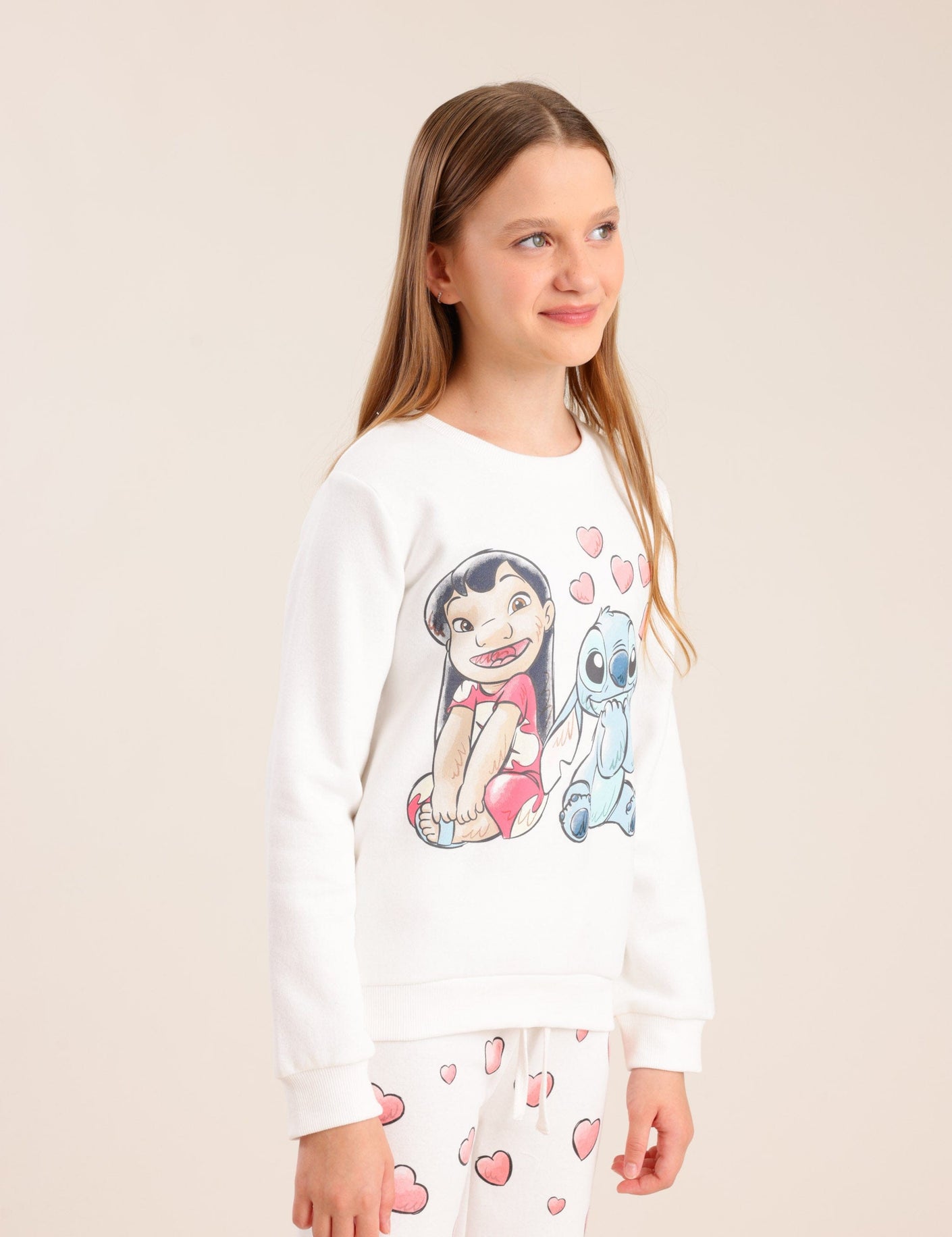 FOX בנות אחר פיג'מה ממותגת סטי'ץ פיג'מה ממותגת סטי'ץ