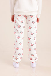 FOX בנות אחר פיג'מה ממותגת סטי'ץ פיג'מה ממותגת סטי'ץ