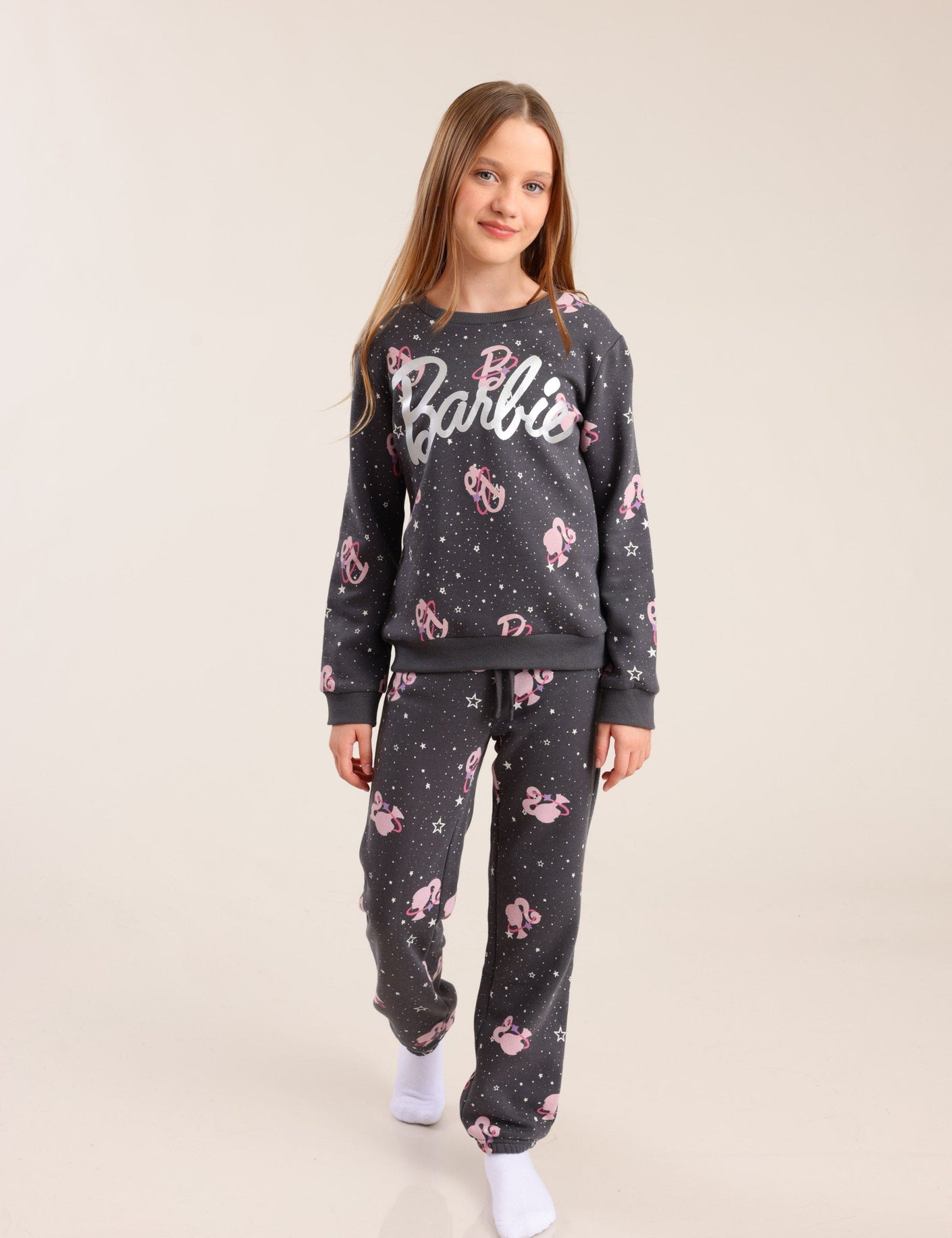 FOX בנות אחר פיג'מה ממותגת ברבי פיג'מה ממותגת ברבי