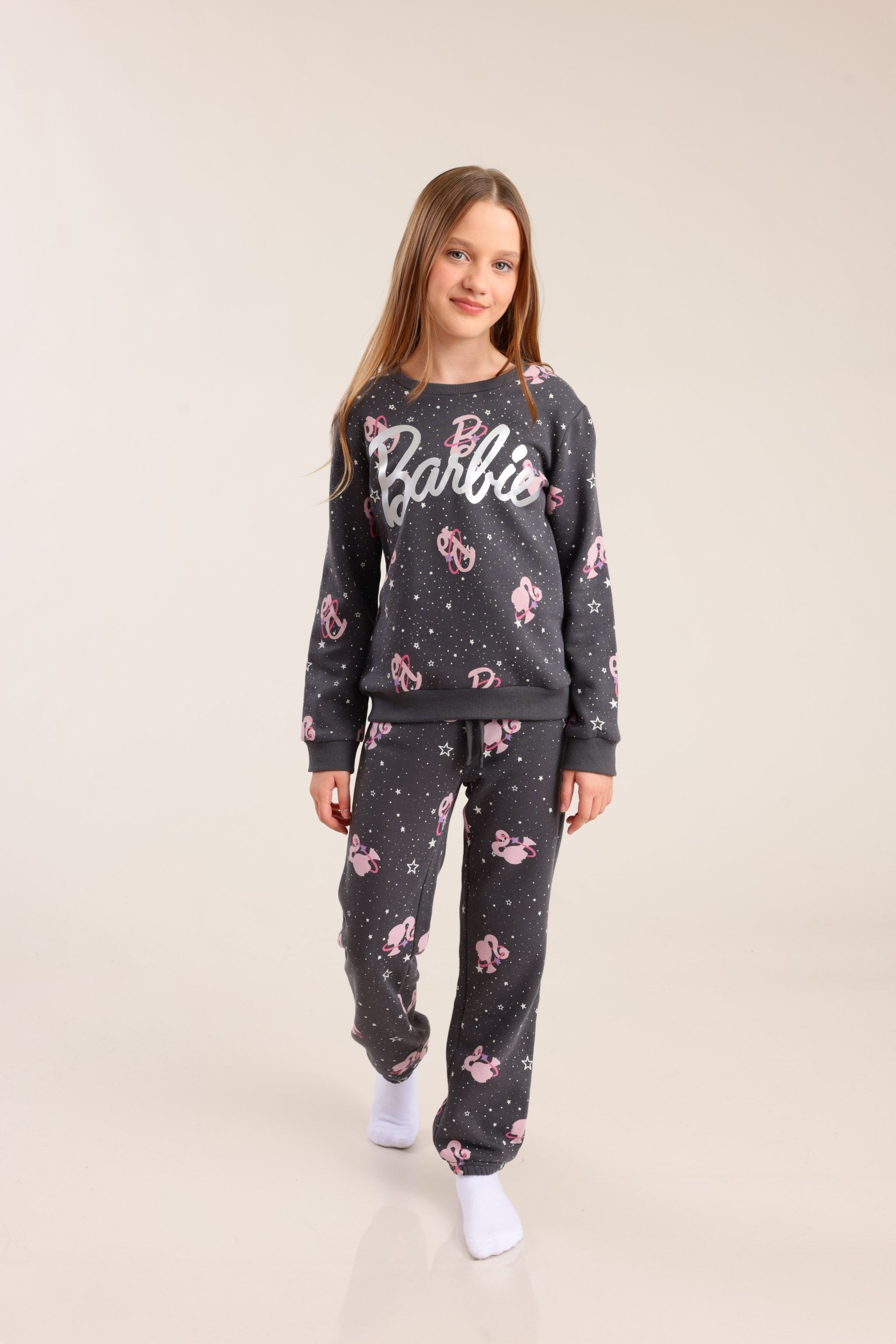 FOX בנות אחר פיג'מה ממותגת ברבי פיג'מה ממותגת ברבי