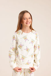 FOX בנות אחר פיג'מה ממותגת בוב ספוג פיג'מה ממותגת בוב ספוג