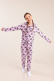 FOX בנות אחר פיג'מה ממותגת הלו קיטי וחברים פיג'מה ממותגת הלו קיטי וחברים