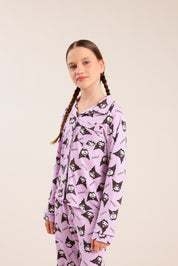 FOX בנות אחר פיג'מה ממותגת הלו קיטי וחברים פיג'מה ממותגת הלו קיטי וחברים