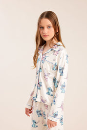 FOX בנות אחר פיג'מה ממותגת סטיץ' פיג'מה ממותגת סטיץ'