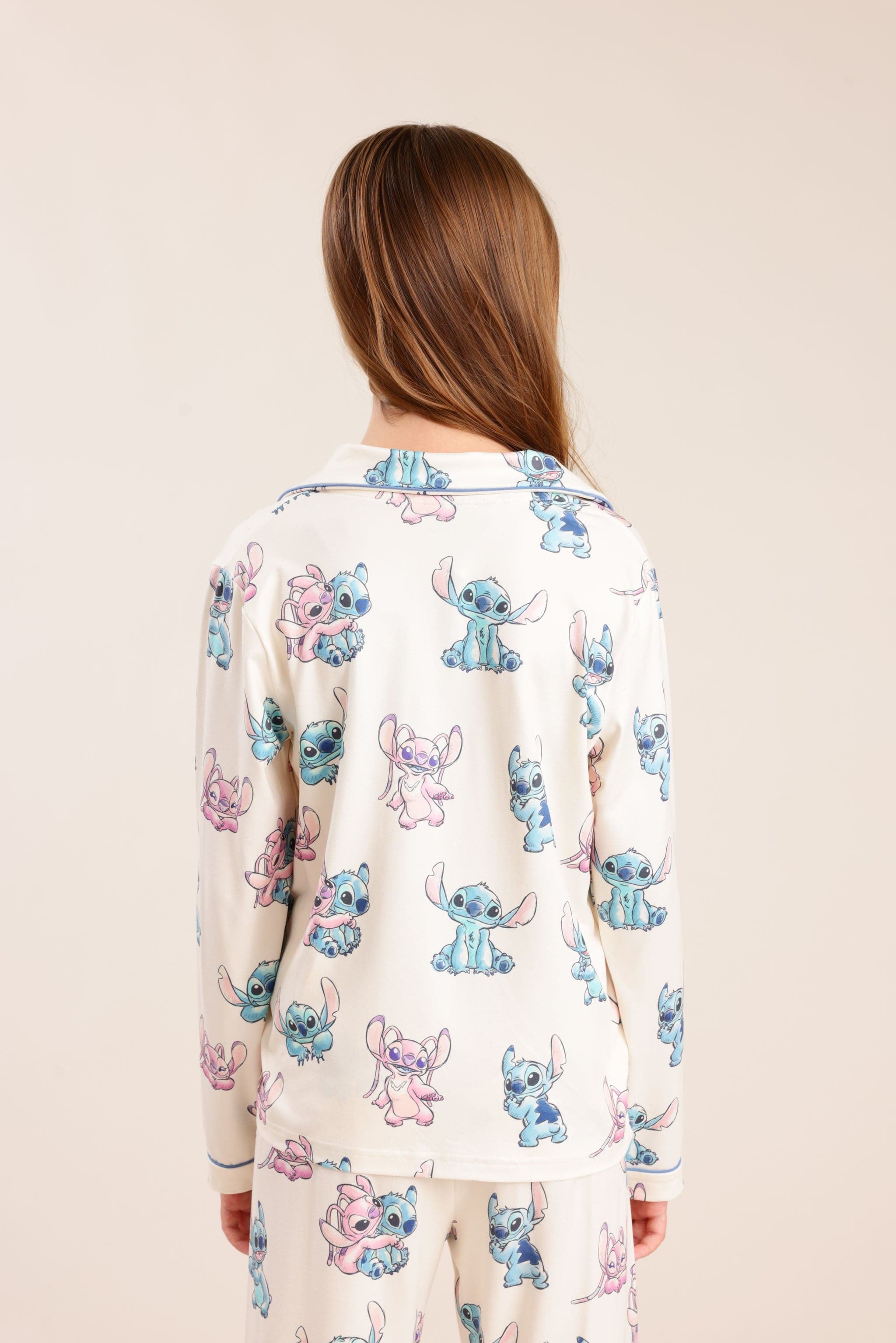 FOX בנות אחר פיג'מה ממותגת סטיץ' פיג'מה ממותגת סטיץ'