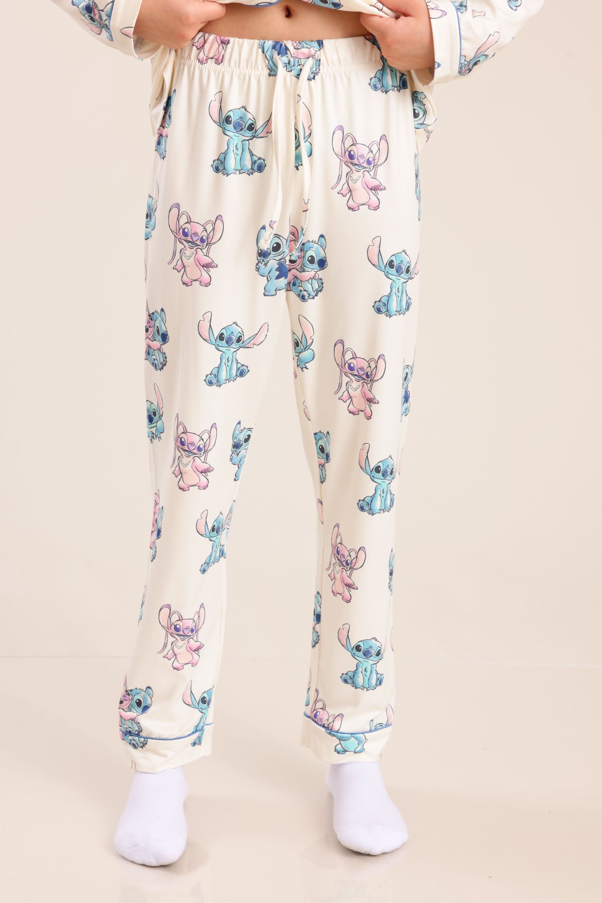 FOX בנות אחר פיג'מה ממותגת סטיץ' פיג'מה ממותגת סטיץ'