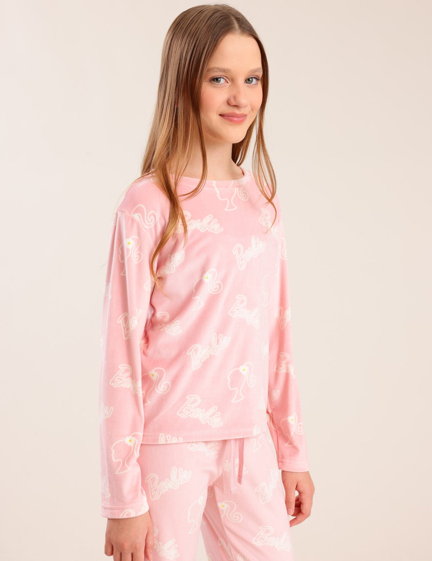 FOX בנות אחר פיג'מה ממותגת ברבי פיג'מה ממותגת ברבי