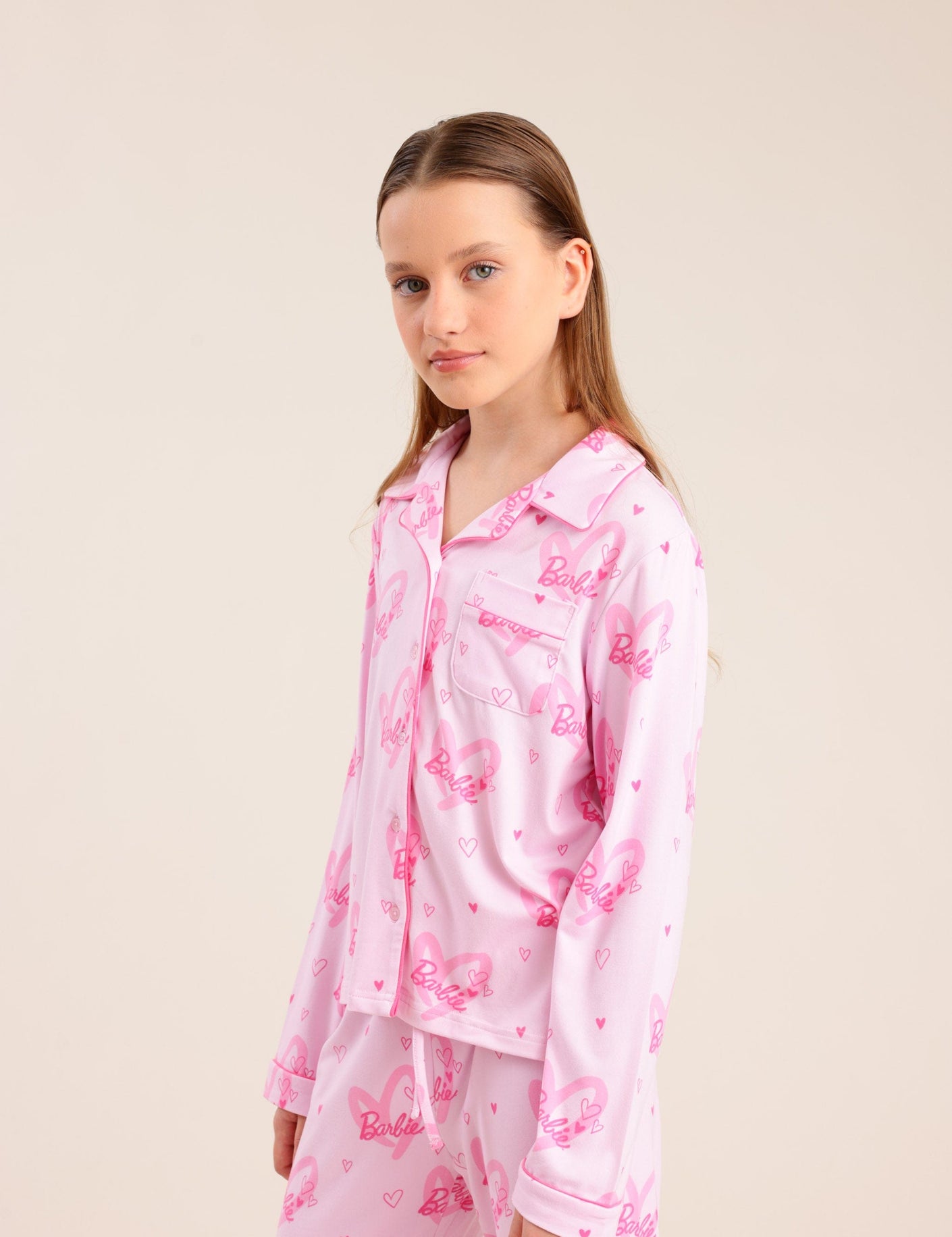 FOX בנות אחר פיג'מה ממותגת ברבי פיג'מה ממותגת ברבי