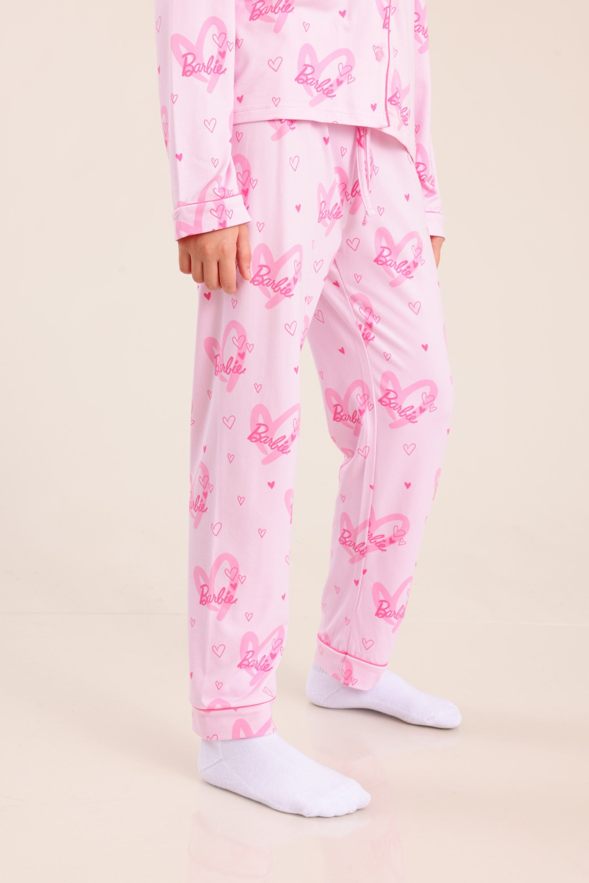 FOX בנות אחר פיג'מה ממותגת ברבי פיג'מה ממותגת ברבי