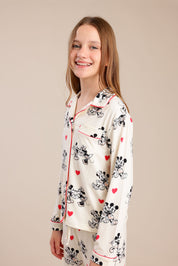 FOX בנות אחר פיג'מה ממותגת מיני&מיקי מאוס פיג'מה ממותגת מיני&מיקי מאוס