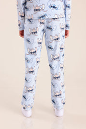 FOX בנות אחר פיג'מה קטיפה ממותגת סטיץ' פיג'מה קטיפה ממותגת סטיץ'