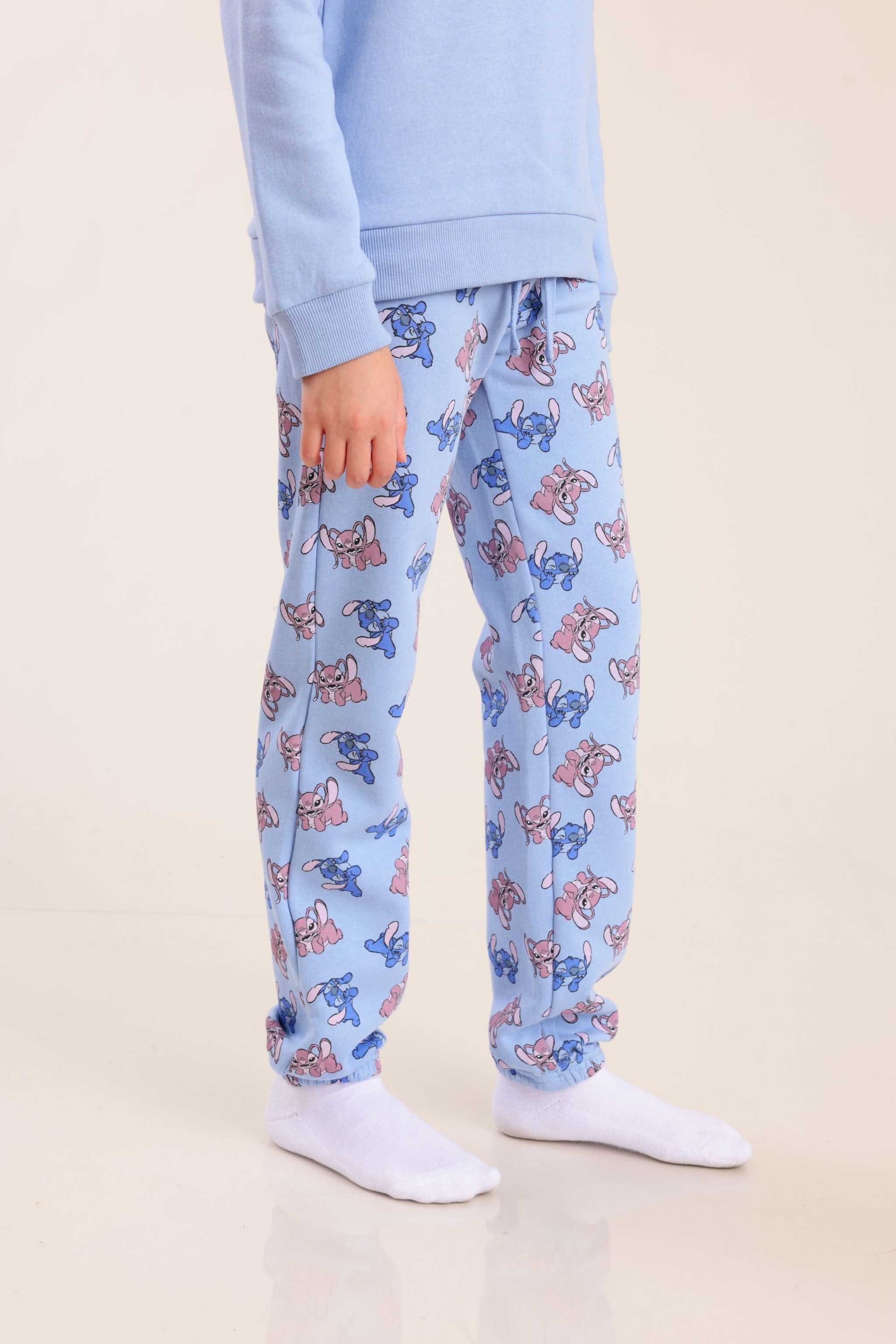 FOX בנות אחר פיג'מה ממותגת סטיץ' פיג'מה ממותגת סטיץ'