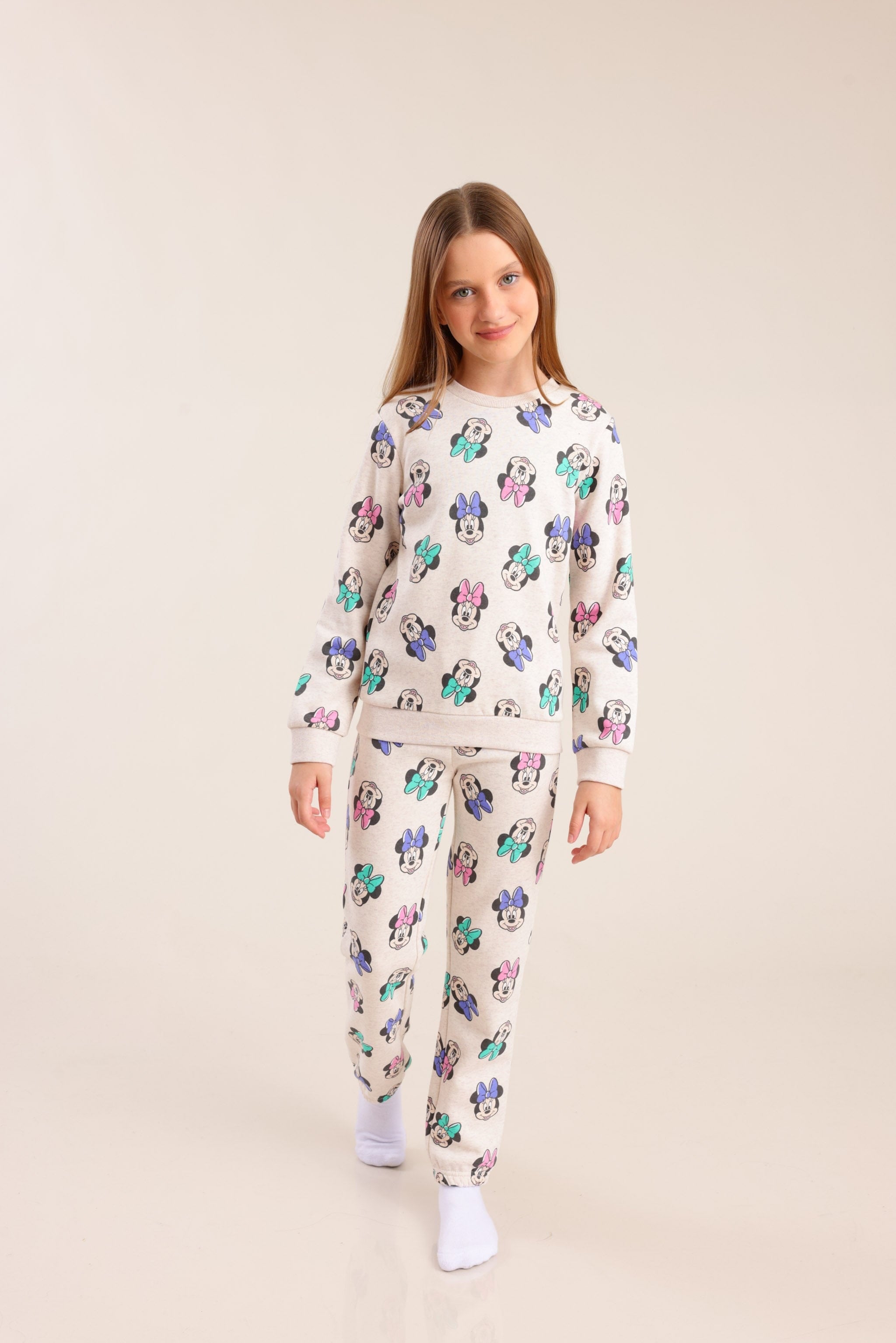 FOX בנות אחר פיג'מה ממותגת מיני מאוס פיג'מה ממותגת מיני מאוס