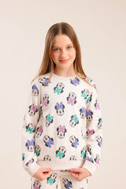 FOX בנות אחר פיג'מה ממותגת מיני מאוס פיג'מה ממותגת מיני מאוס