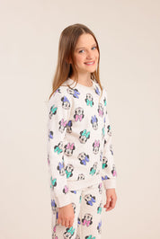 FOX בנות אחר פיג'מה ממותגת מיני מאוס פיג'מה ממותגת מיני מאוס