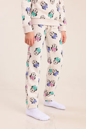 FOX בנות אחר פיג'מה ממותגת מיני מאוס פיג'מה ממותגת מיני מאוס