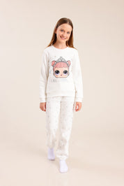 FOX בנות אחר פיג'מה פוטר ממותגת LOL פיג'מה פוטר ממותגת LOL