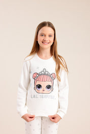 FOX בנות אחר פיג'מה פוטר ממותגת LOL פיג'מה פוטר ממותגת LOL