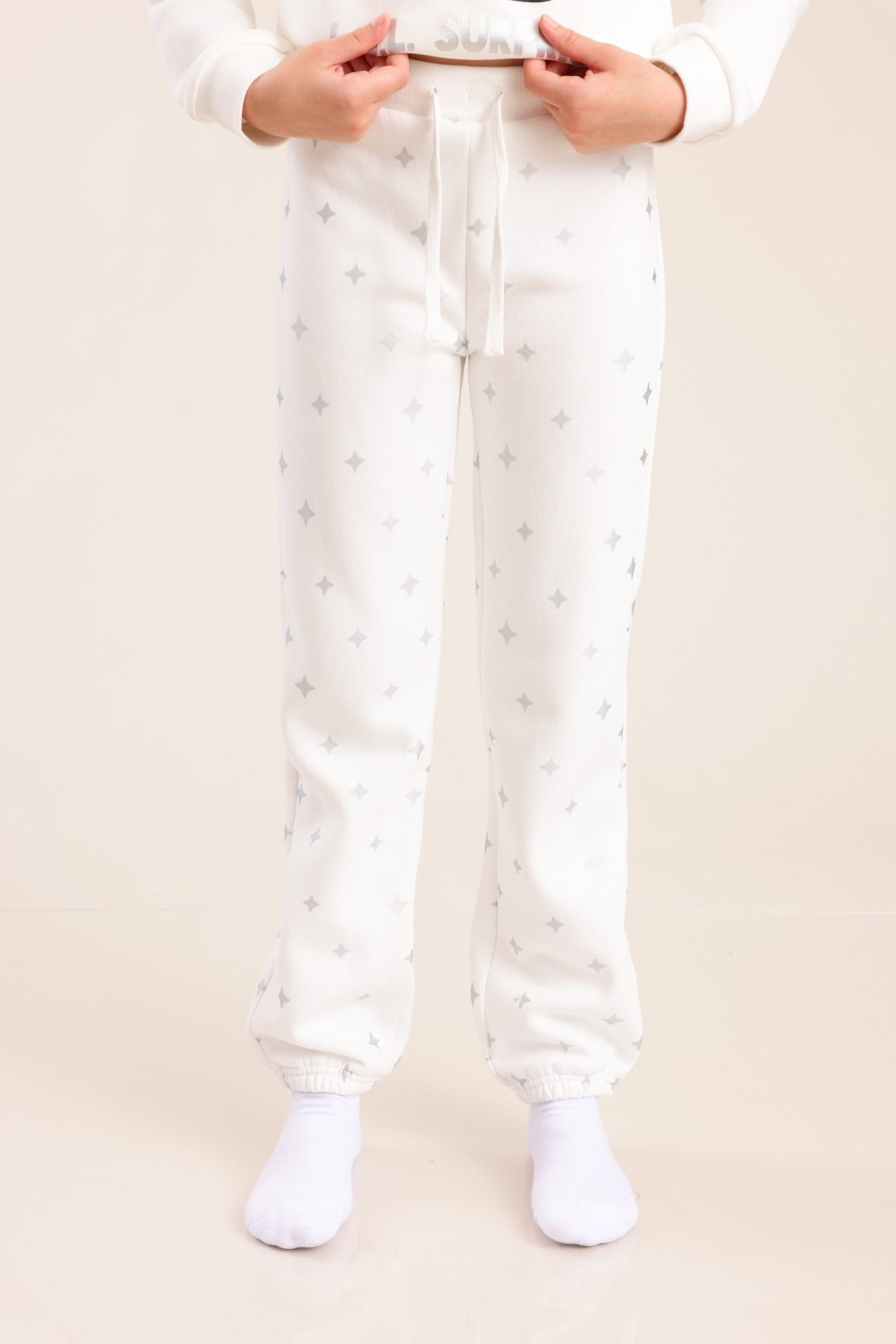 FOX בנות אחר פיג'מה פוטר ממותגת LOL פיג'מה פוטר ממותגת LOL