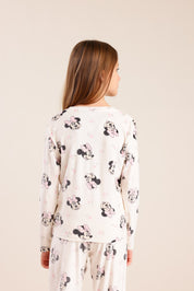 FOX בנות אחר פיג'מה קטיפה ממותגת דיסני MINIME פיג'מה קטיפה ממותגת דיסני MINIME