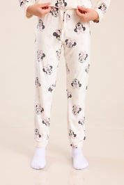 FOX בנות אחר פיג'מה קטיפה ממותגת דיסני MINIME פיג'מה קטיפה ממותגת דיסני MINIME