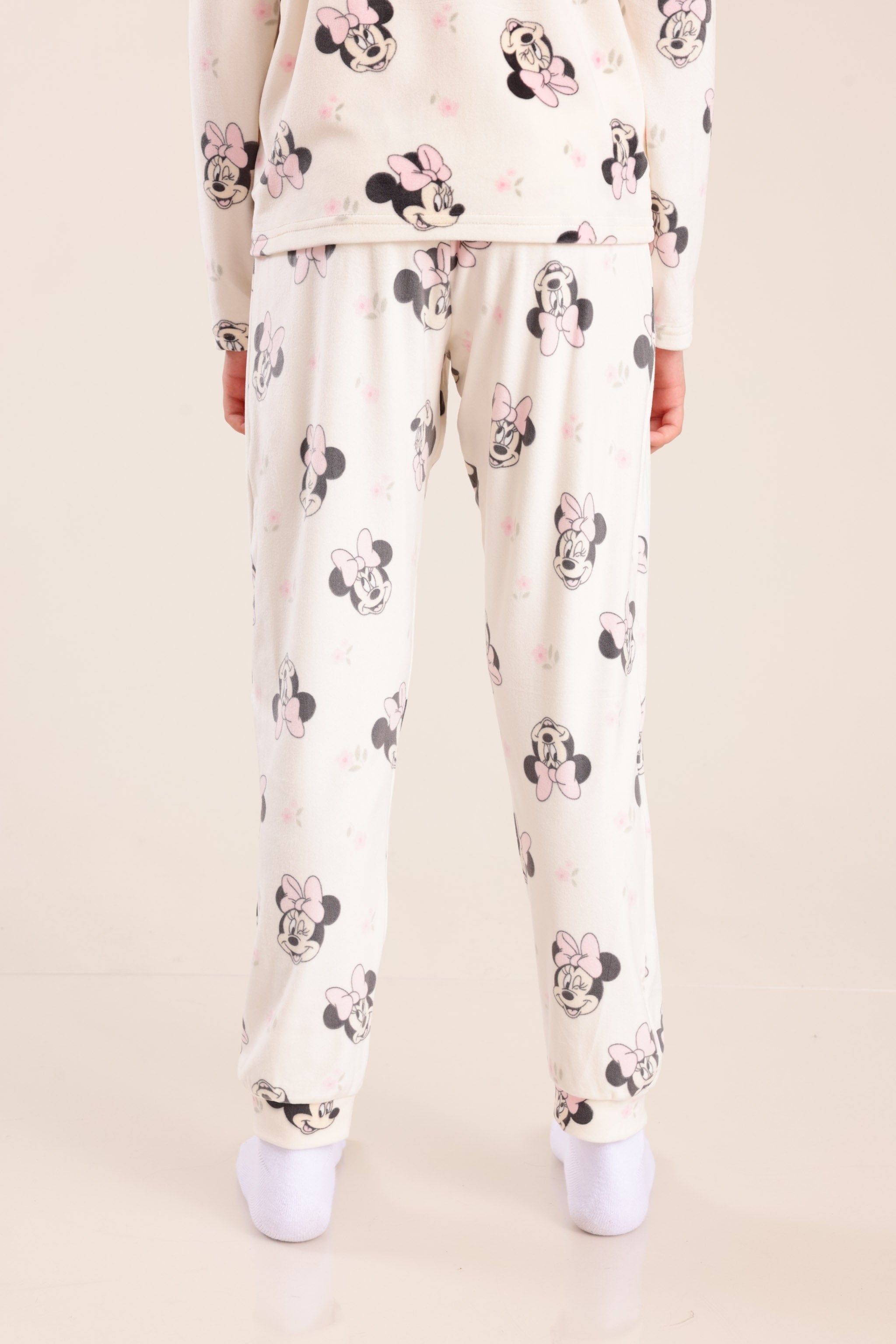 FOX בנות אחר פיג'מה קטיפה ממותגת דיסני MINIME פיג'מה קטיפה ממותגת דיסני MINIME