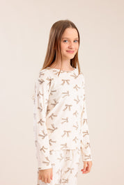 FOX בנות אחר פיג'מה עם הדפס MINIME פיג'מה עם הדפס MINIME