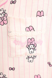 FOX בנות פיג'מה פיג'מה בייסיק ממותגת MY MELODY פיג'מה בייסיק ממותגת MY MELODY