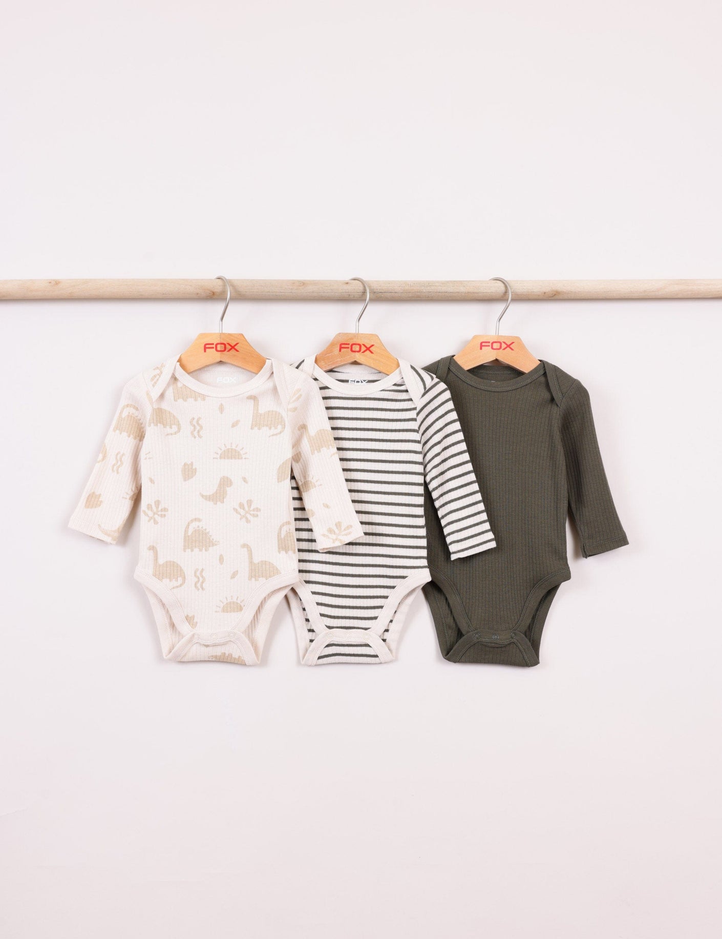 FOX FOX אחר בגדי גוף עם דפוס 3 במארז בגדי גוף עם דפוס 3 במארז