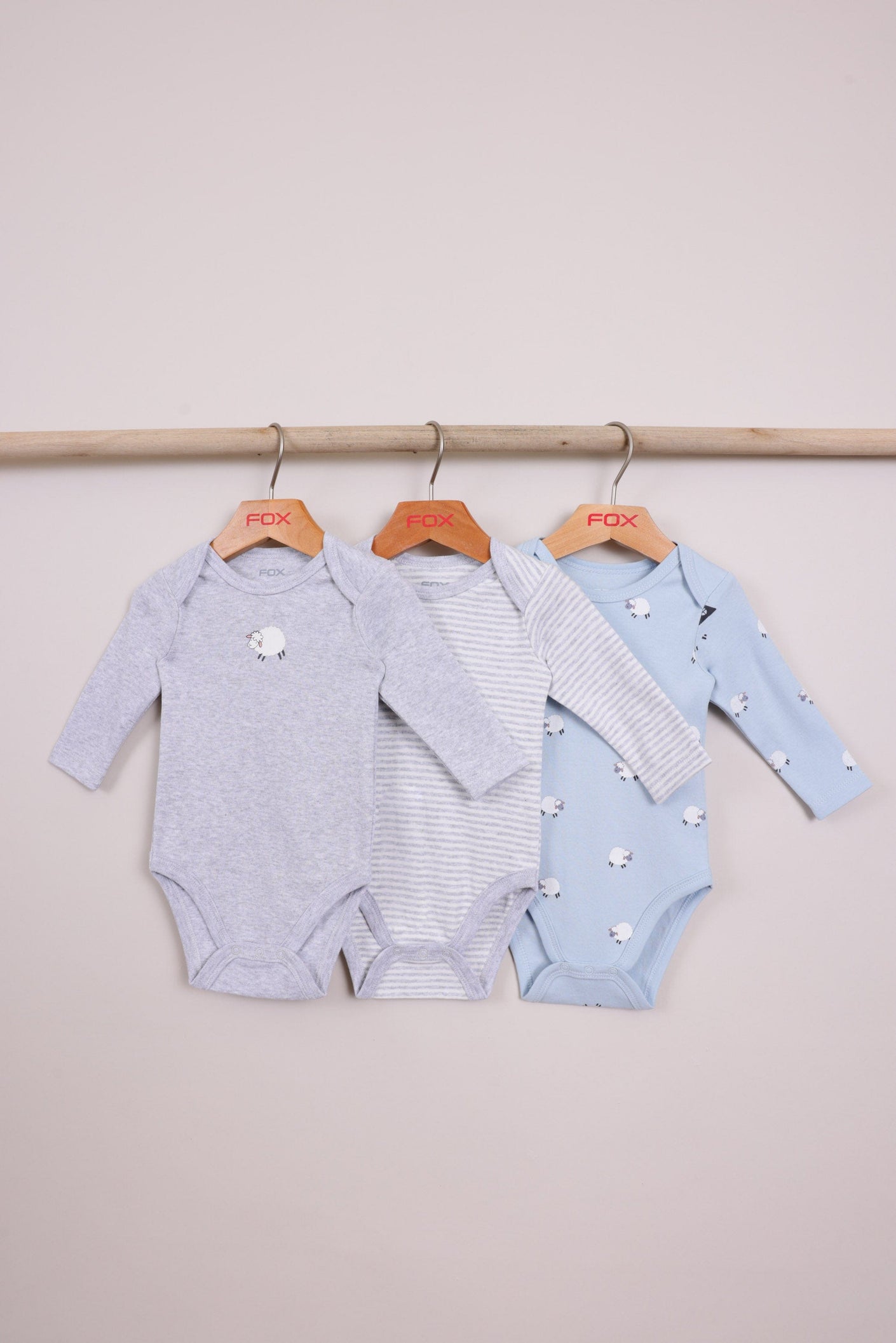 FOX NB אחר בגדי גוף עם הדפס 3 במארז בגדי גוף עם הדפס 3 במארז