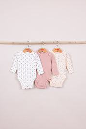 FOX תינוקות בנות אחר מארז 3 בגדי גוף מארז 3 בגדי גוף