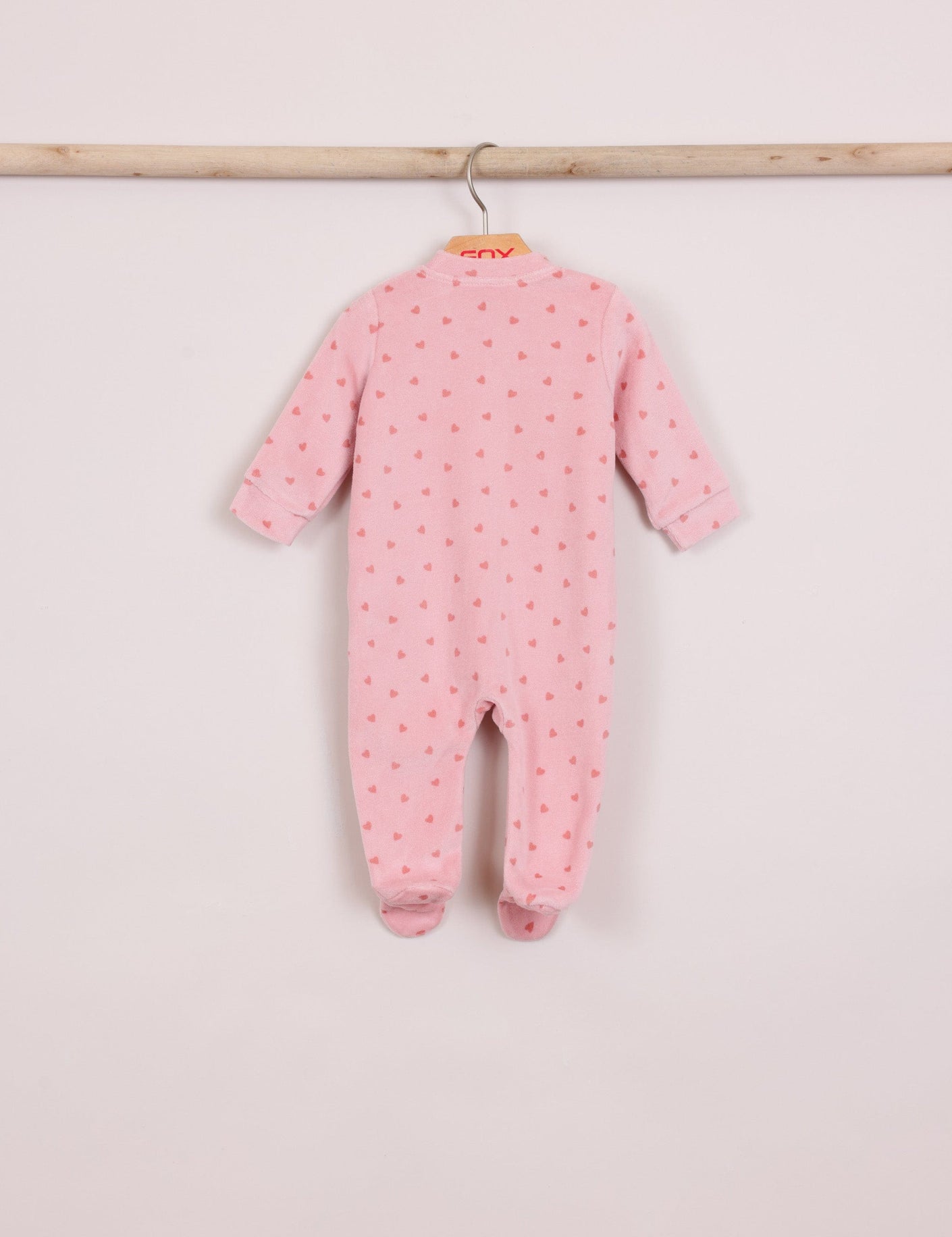 FOX תינוקות בנות אחר מארז 2 אוברולים עם רגליות מארז 2 אוברולים עם רגליות