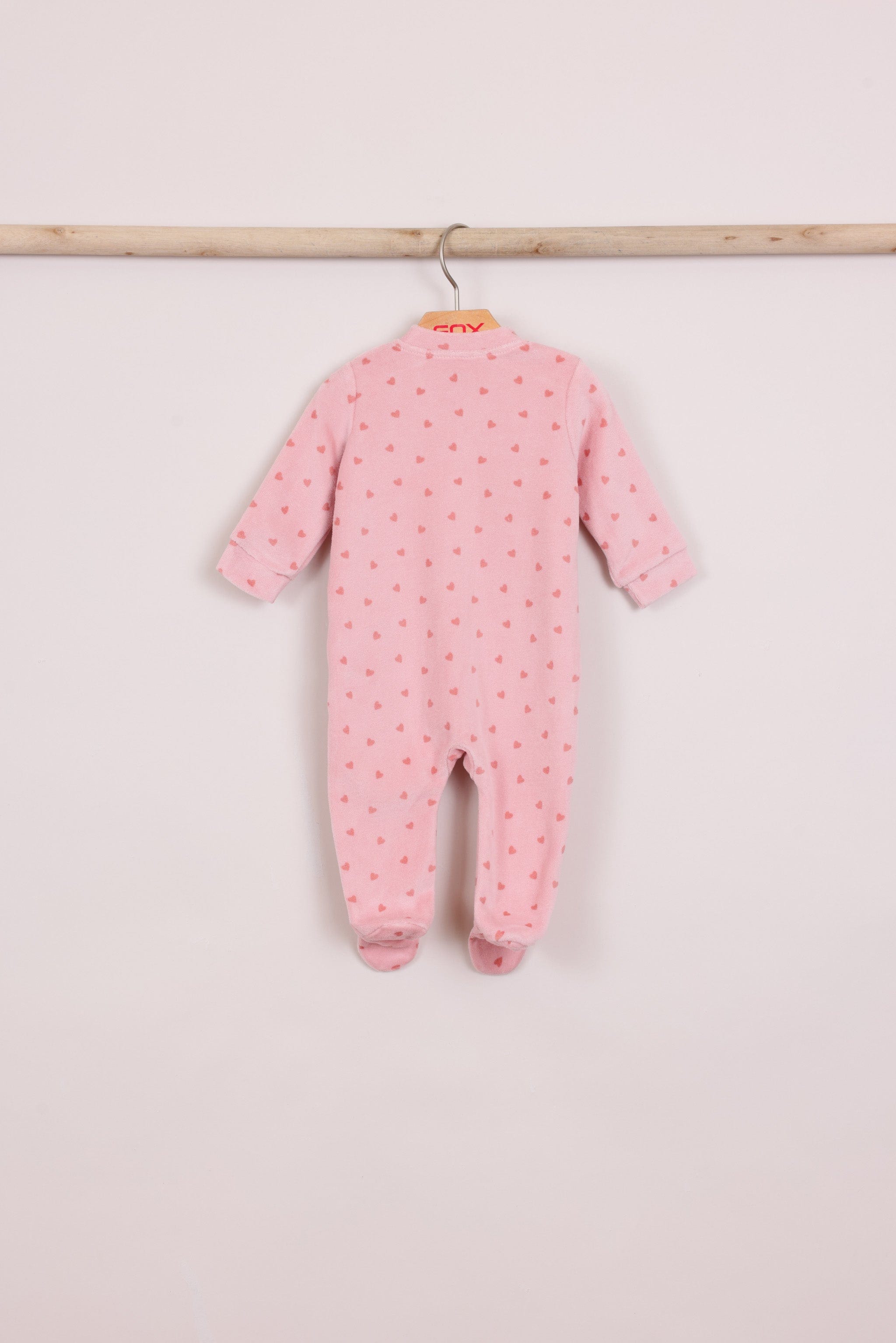 FOX תינוקות בנות אחר מארז 2 אוברולים עם רגליות מארז 2 אוברולים עם רגליות