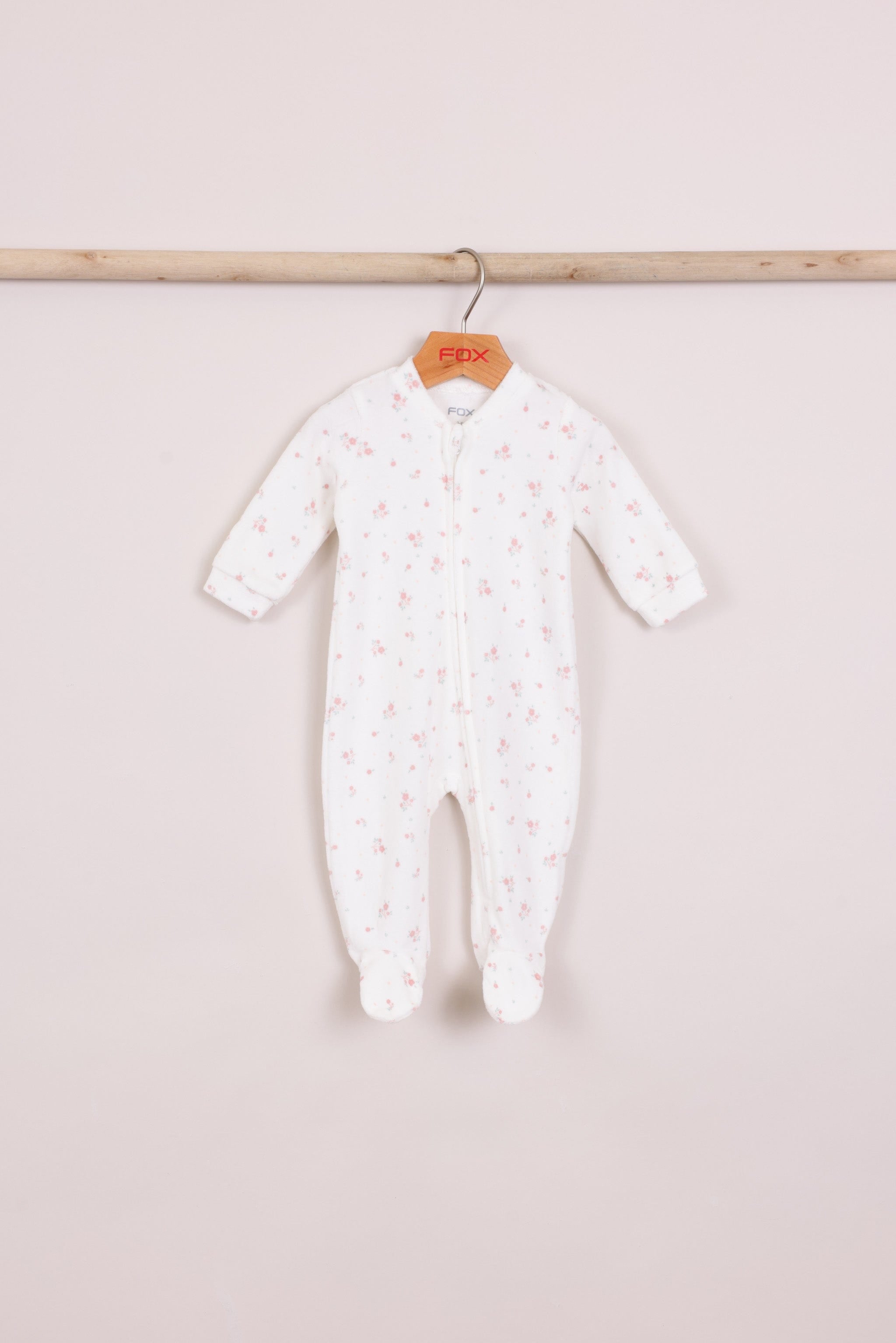 FOX תינוקות בנות אחר מארז 2 אוברולים עם רגליות מארז 2 אוברולים עם רגליות