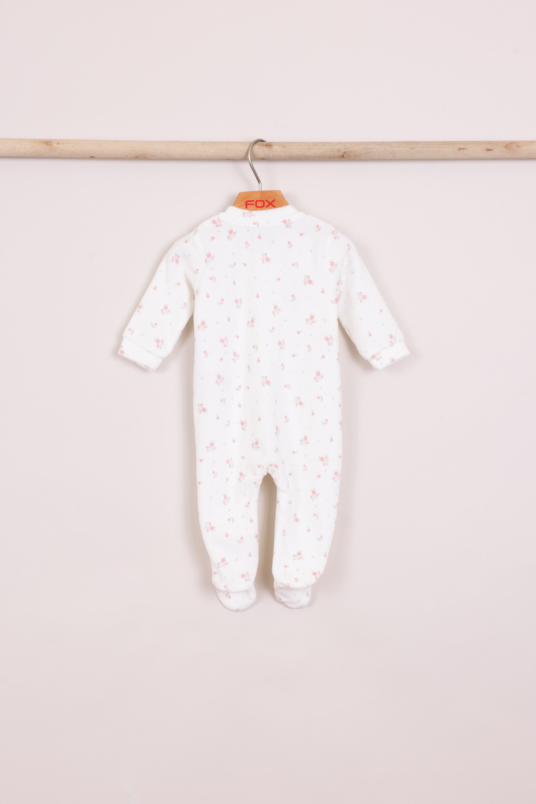 FOX תינוקות בנות אחר מארז 2 אוברולים עם רגליות מארז 2 אוברולים עם רגליות