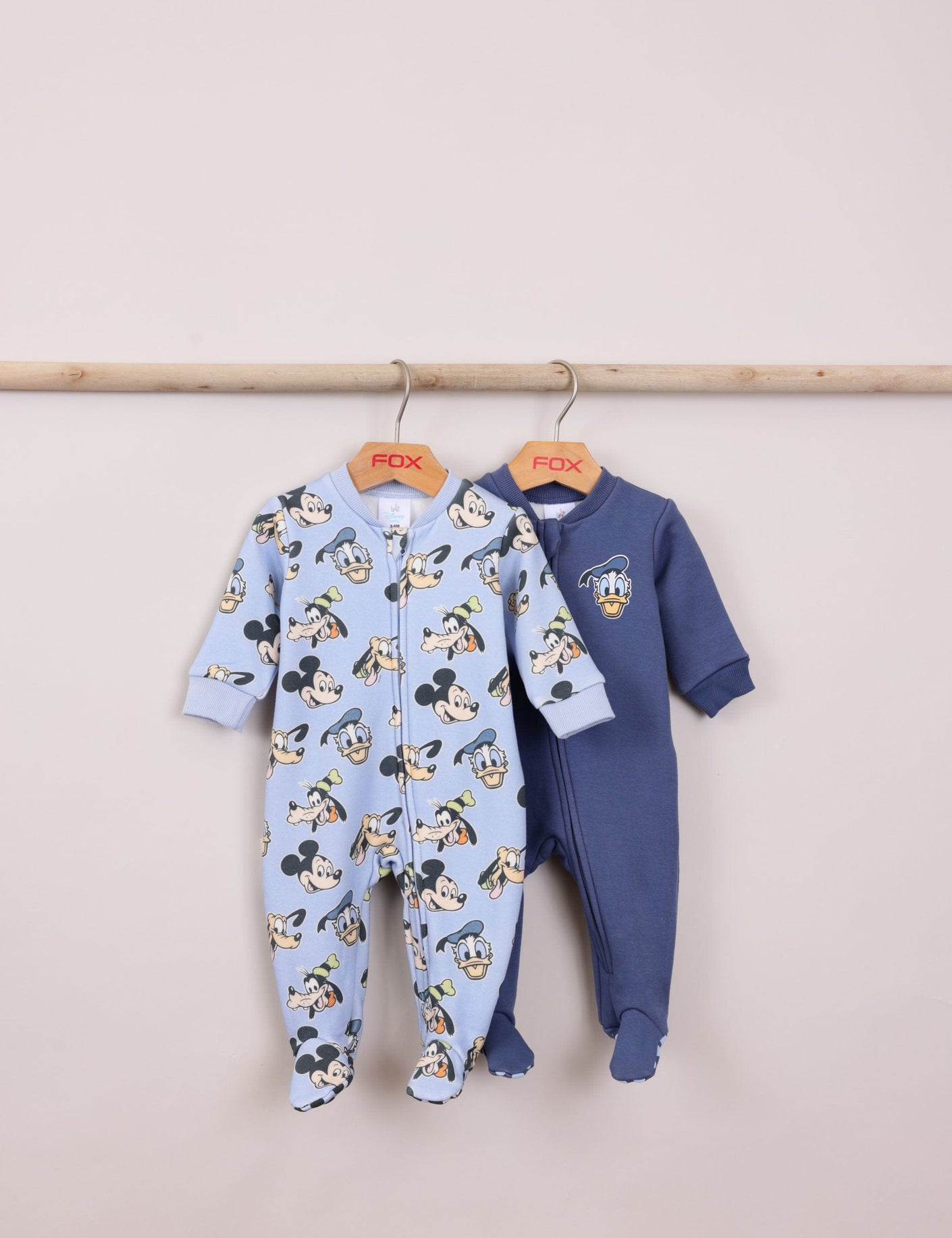 FOX תינוקות בנים אחר מארז אוברול ממותג דיסני מארז אוברול ממותג דיסני