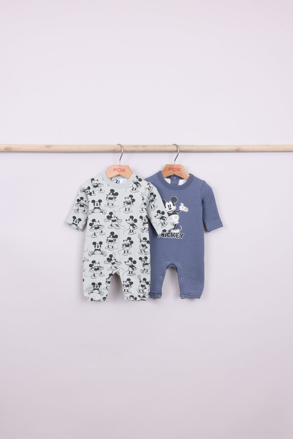 FOX NB אחר מארז 2 אוברולים מיקי מאוס מארז 2 אוברולים מיקי מאוס