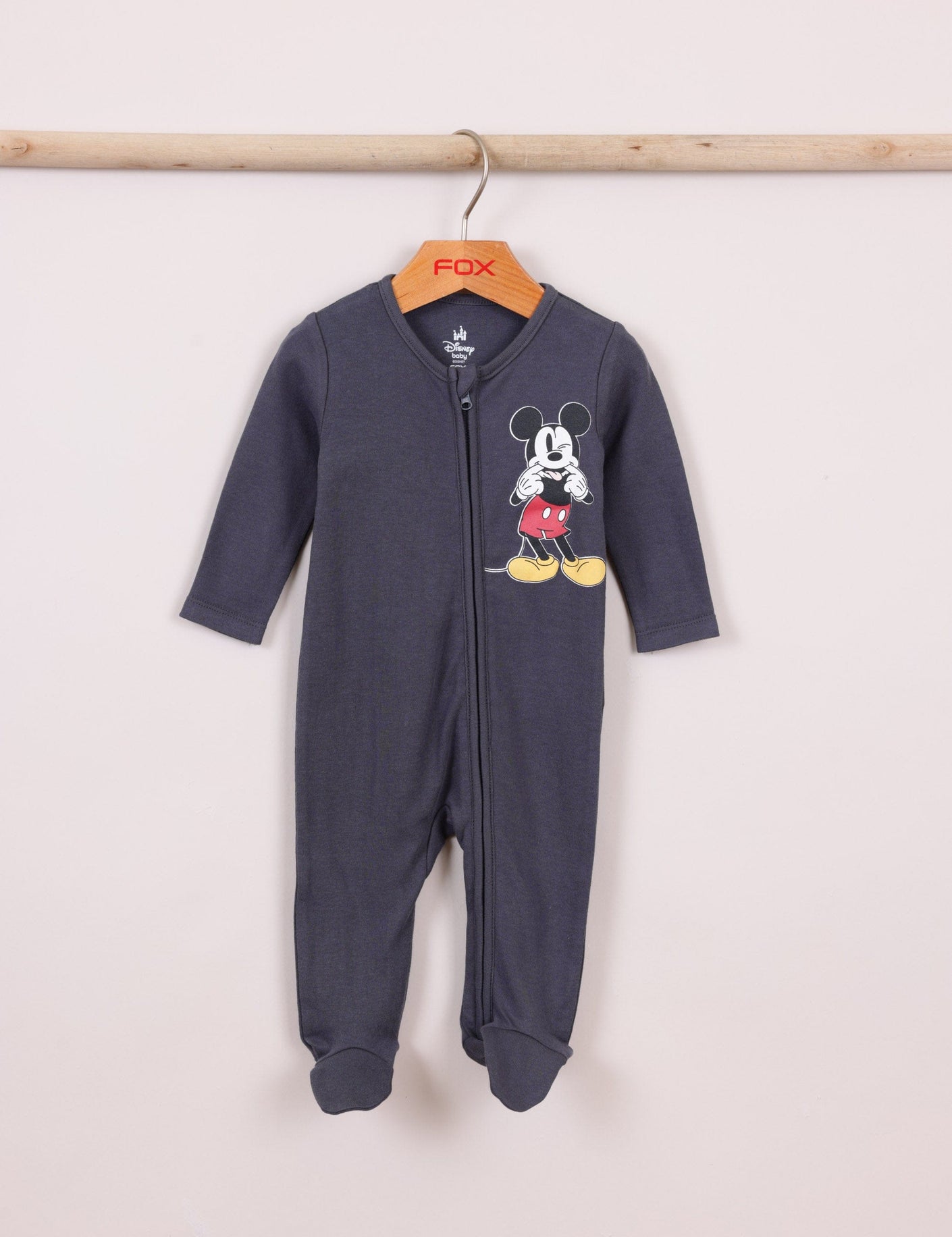 FOX תינוקות בנים אחר מארז 2 אוברול ממותג דיסני מארז 2 אוברול ממותג דיסני