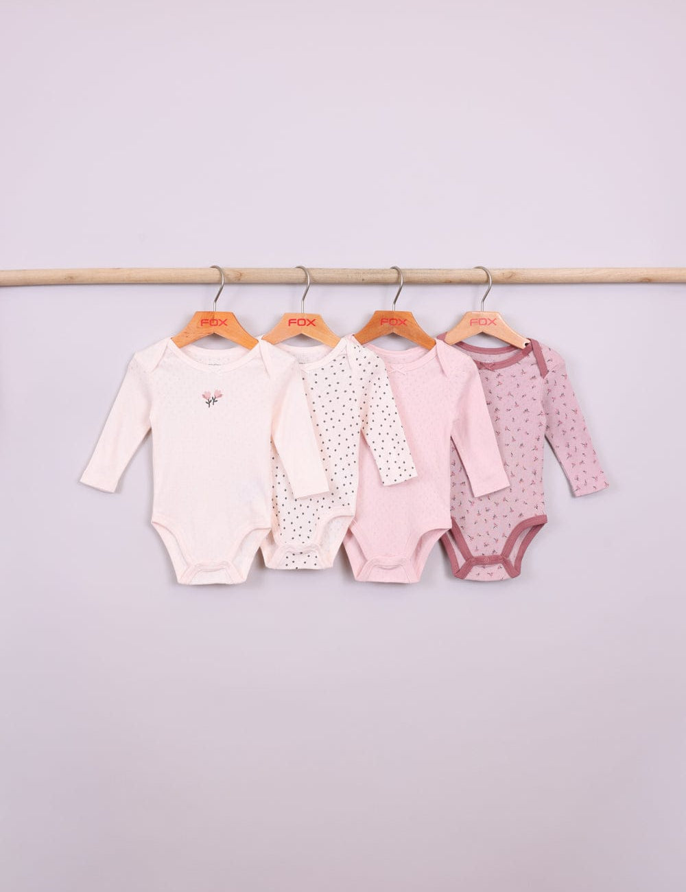 FOX NB אחר מארז 4 בגדי גוף מארז 4 בגדי גוף