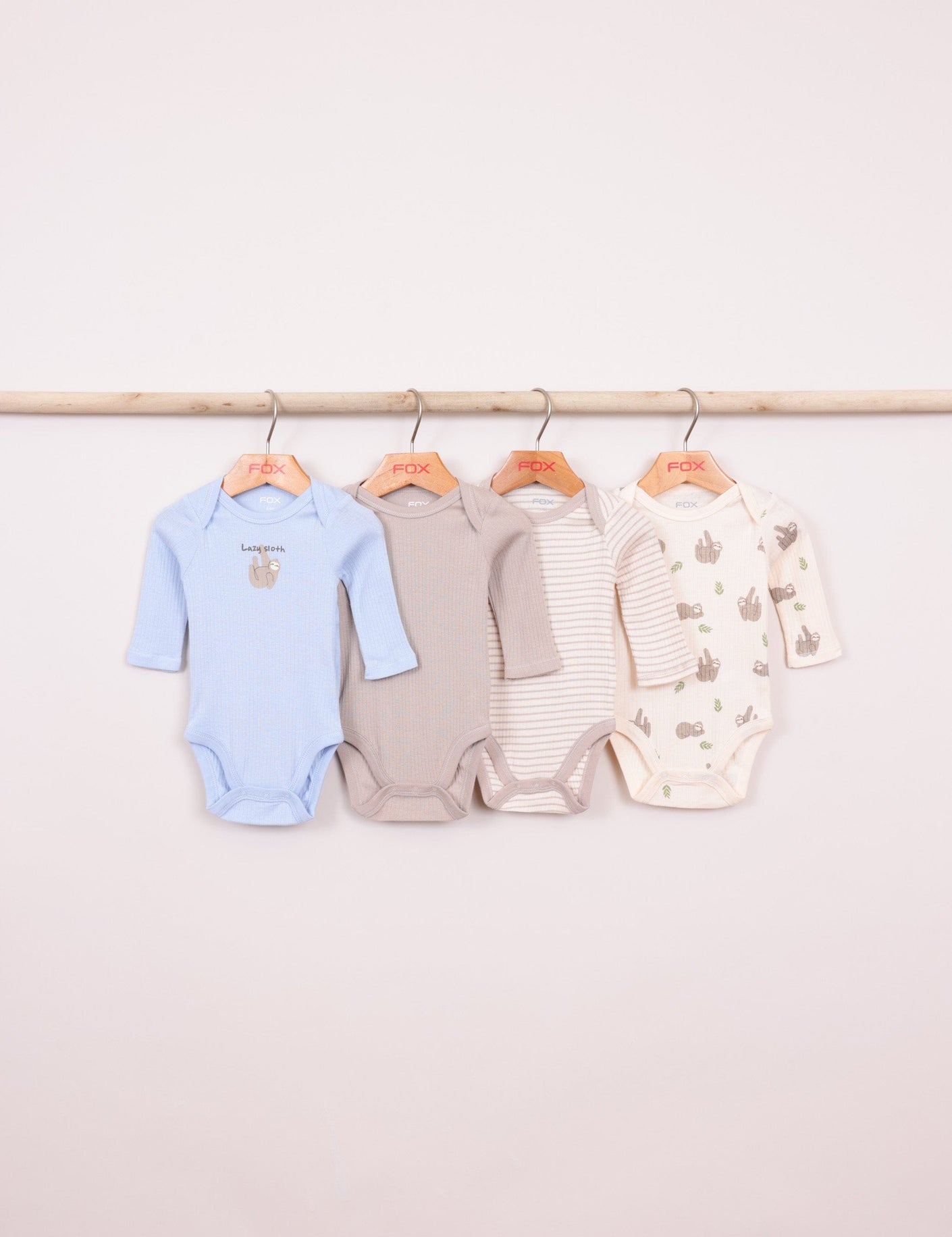 FOX NB אחר מארז 4 בגדי גוף מעטפת מארז 4 בגדי גוף מעטפת