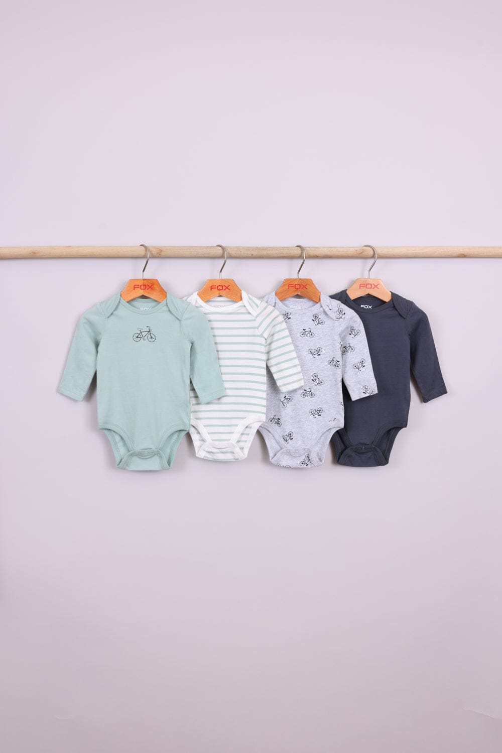 FOX NB אחר מארז 4 בגדי גוף מעטפת מארז 4 בגדי גוף מעטפת