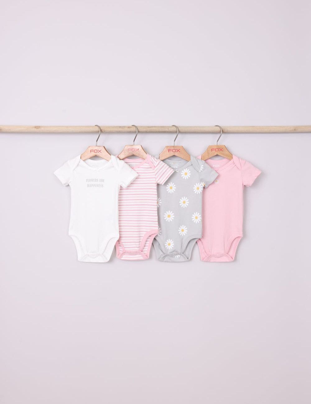 FOX NB אחר 4 בגדי גוף עם הדפס 4 בגדי גוף עם הדפס