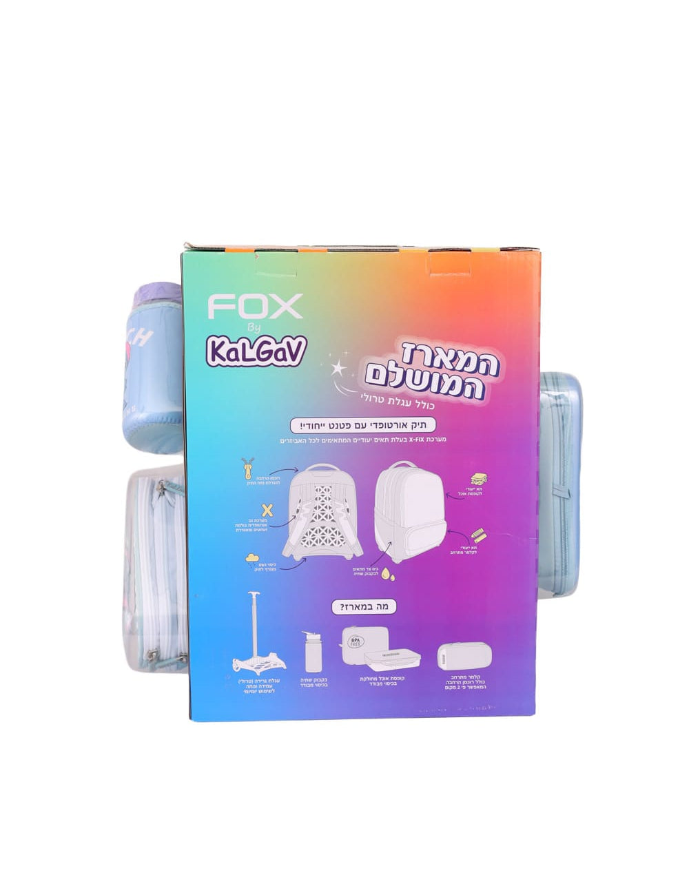FOX תיקי קל גב תיק המארז המושלם Trolley Stitch המארז המושלם Trolley Stitch 926239652138