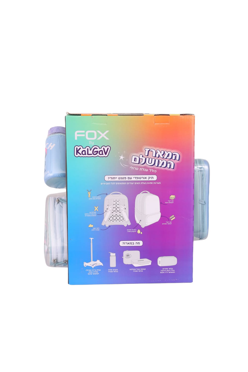 FOX תיקי קל גב תיק המארז המושלם Trolley Stitch המארז המושלם Trolley Stitch 926239652138