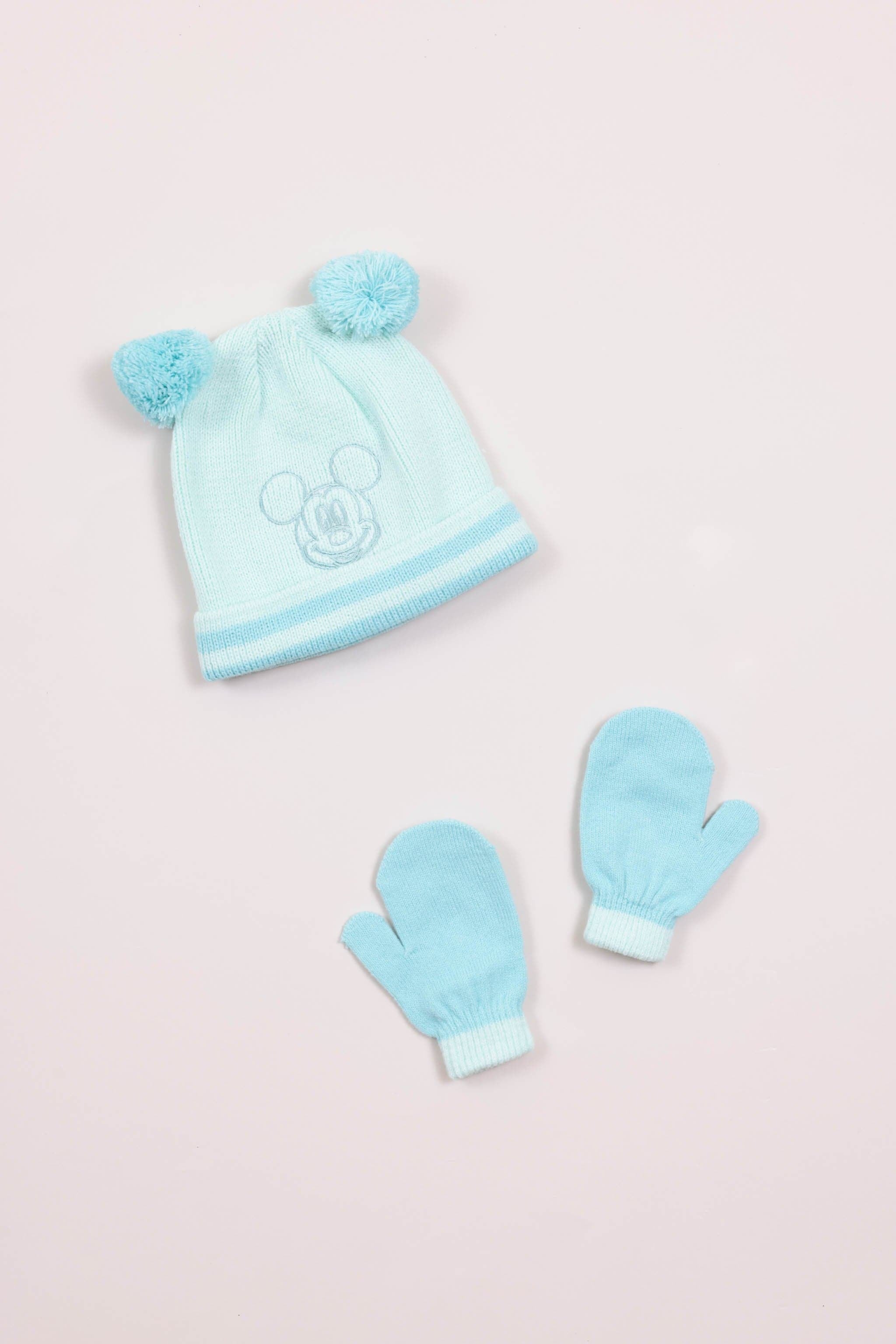 FOX NB אחר סט ניו בורן כובע וכפפות ממותג דיסני סט ניו בורן כובע וכפפות ממותג דיסני