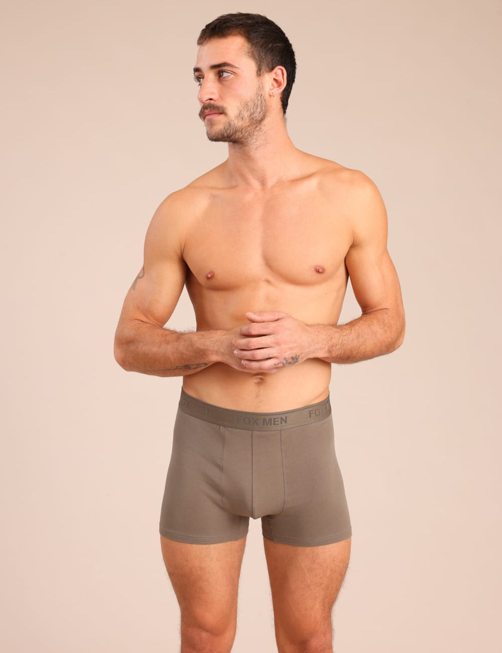 FOX אביזרים תחתונים מארז 5 תחתוני בוקסר מארז 5 תחתוני בוקסר