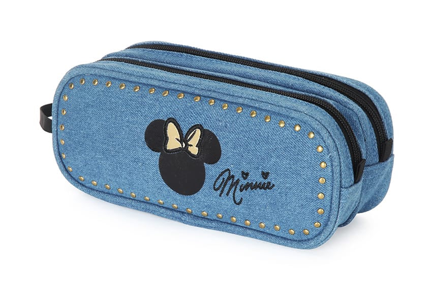 תיק+קלמר Disney Denim Minnie