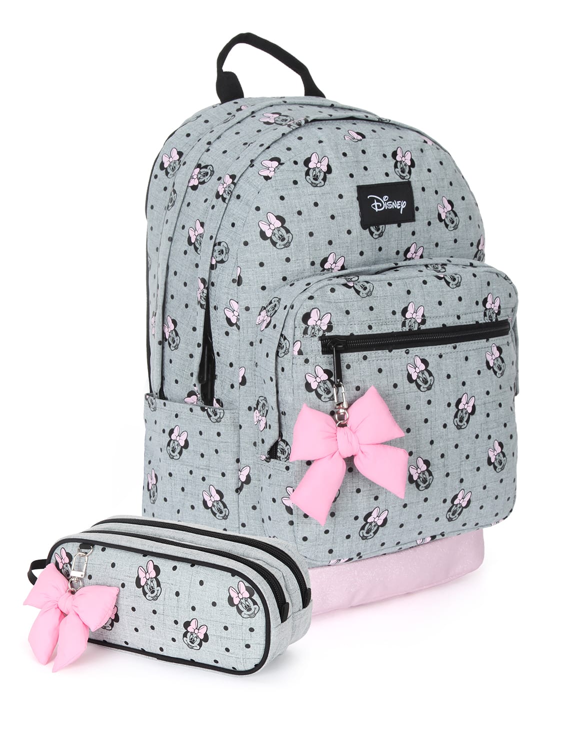 תיק+קלמר Disney Grey Minnie