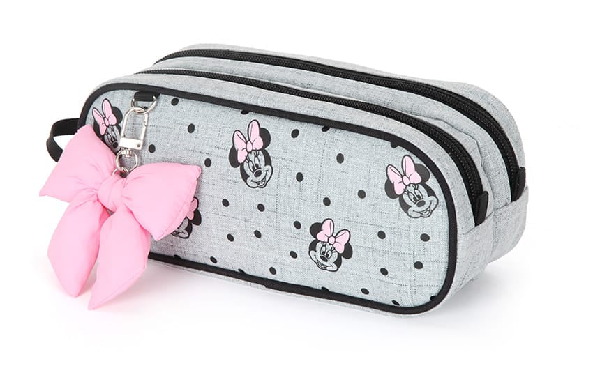 תיק+קלמר Disney Grey Minnie